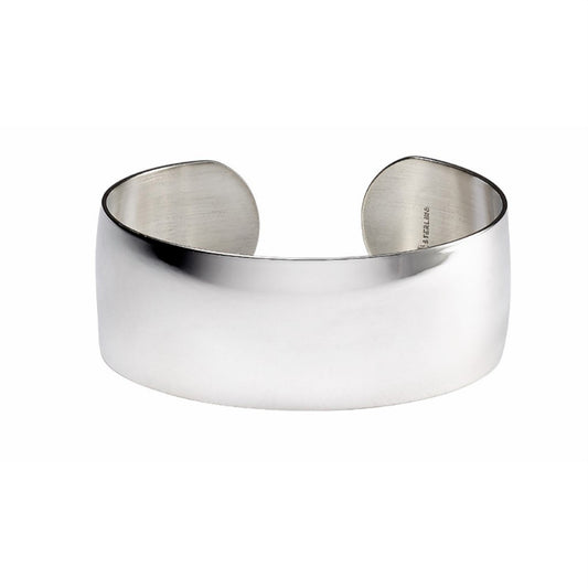 Sterling Silver Cuff Bracelet 7/8"