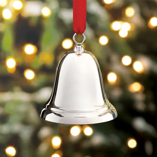 Sterling Silver Christmas Bell Ornament